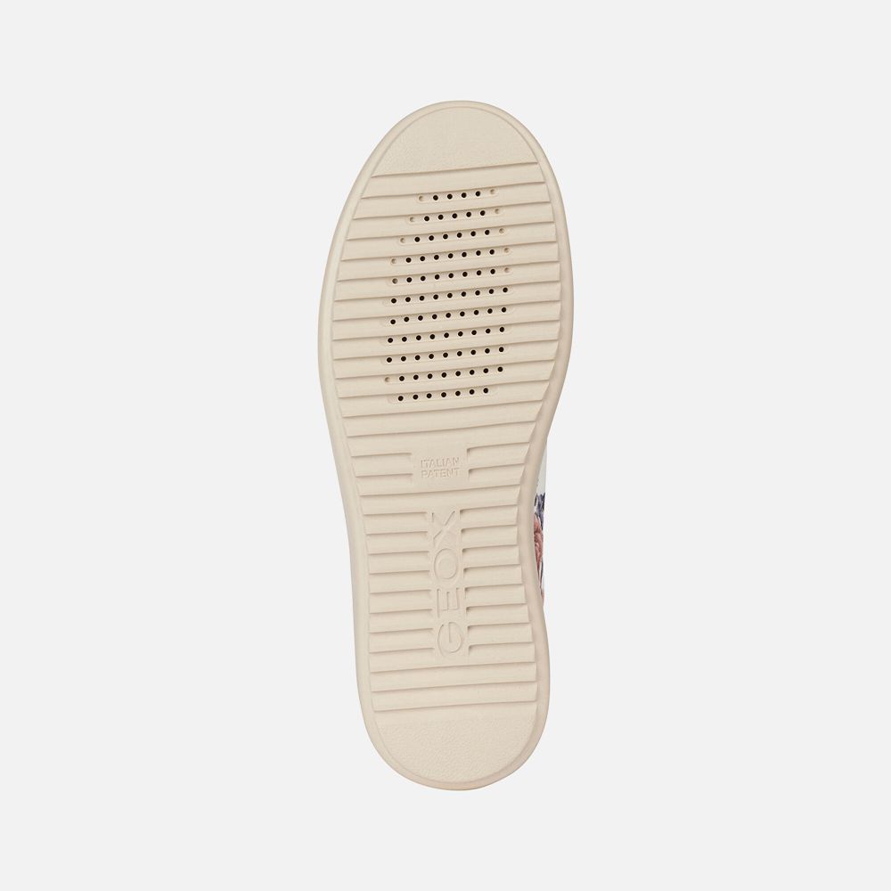 Geox Bayan Spor Ayakkabı Koyu Bej Rengi - Pontoise - NKS-651974